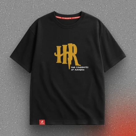 Black T-shirt «HR and candidates of Azkaban», for Harry Potter fans
