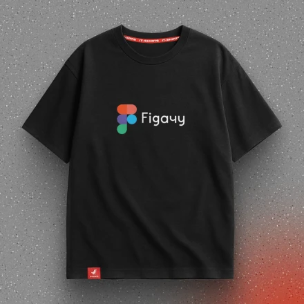 Чорна футболка «Figaчу», для працьовитих