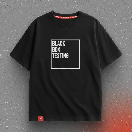 Чорна футболка «Black box testing», стратегія Чорної Скриньки