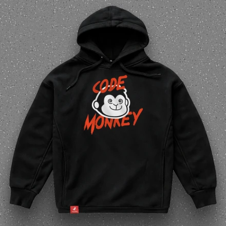 Худі програміста «Code Monkey», з мавпою