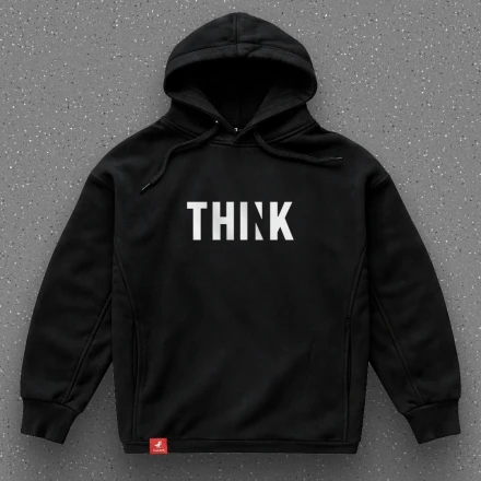 Худі айтішника «THINK», з контрформою для тих, хто вміє думати