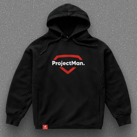 Худі PM'а «ProjectMan.», для проєктного супергероя
