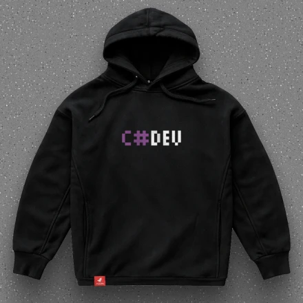 Худі програміста «C# DEV», для C sharp розробників
