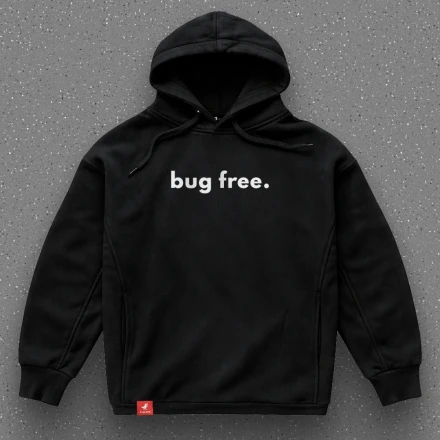 Худі програміста «BUGS FREE», для ідеальних кодерів