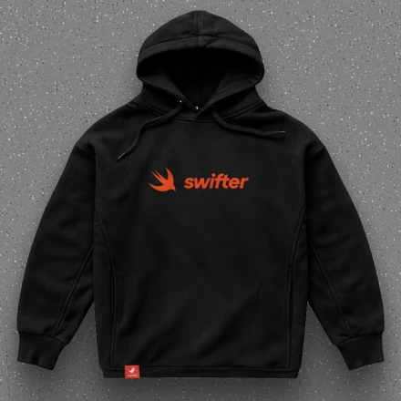 Худі програміста «Swifter», для Apple розробників