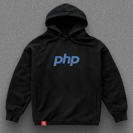 Худі програміста «PHP», з однойменним написом