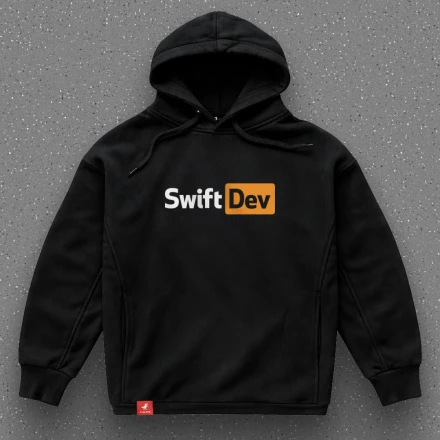 Худі програміста «Swift Dev», гарячіше, ніж ранній реліз