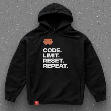 Black hoodie «You’re Absolutely Right!», the Claude classic
