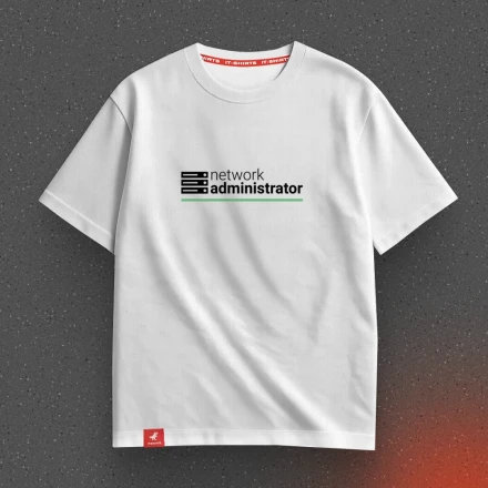 Футболка адміна «Network administrator», для мережевого адміністратора
