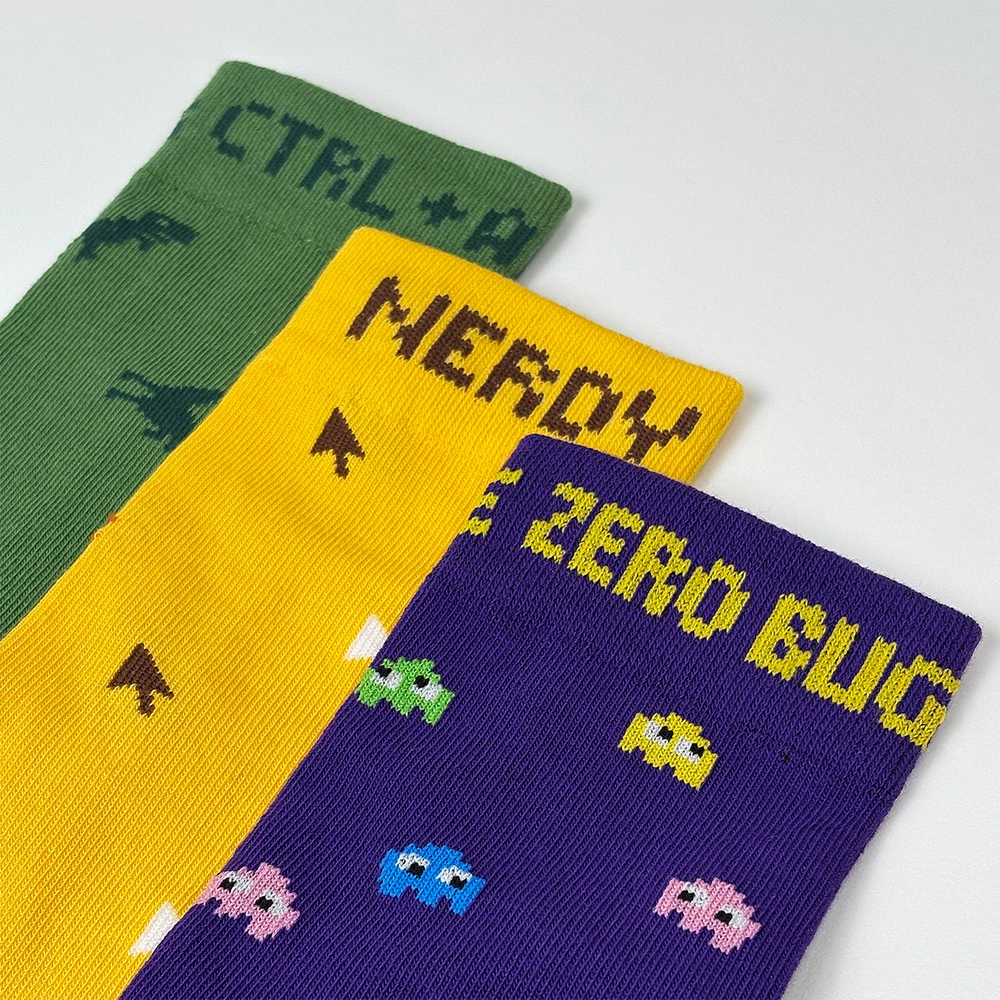 Набір шкарпеток «BUG-FREE SOCKS», три пари айтішних шкарпеток