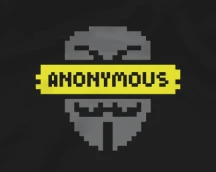 Hoodie for geeks «Anonymous», stay in the shadows