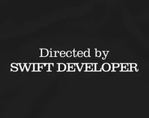 Hoodie for developers «Directed by Swift Developer», when the developer controls everything