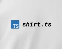 T-shirt for developers «Shirt.ts», strictly typed attire