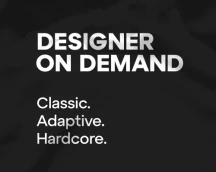 Hoodie for designers «Designer on demand», brief me harder